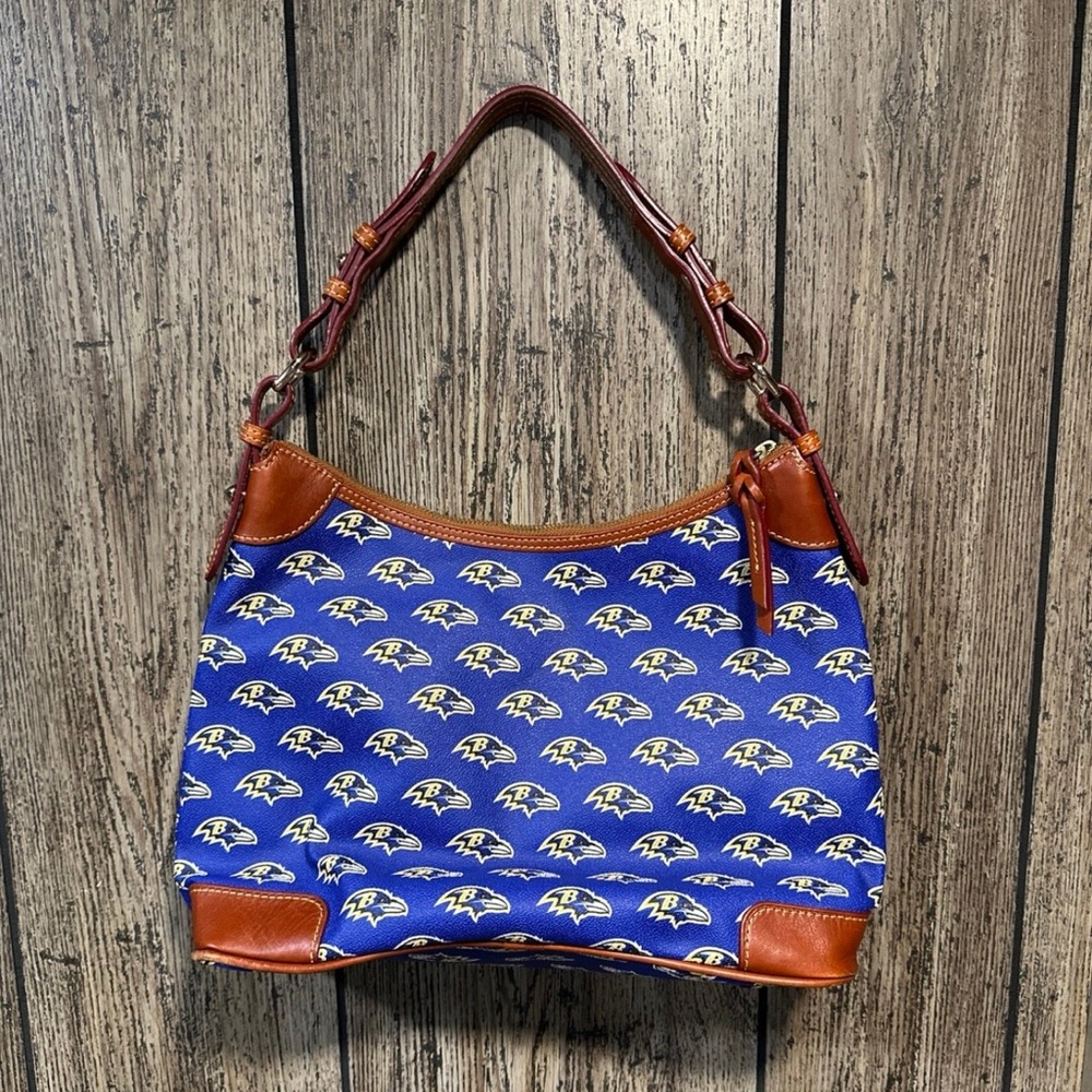 Dooney & Bourke Baltimore Ravens Hobo Purse - Picture 5 of 12